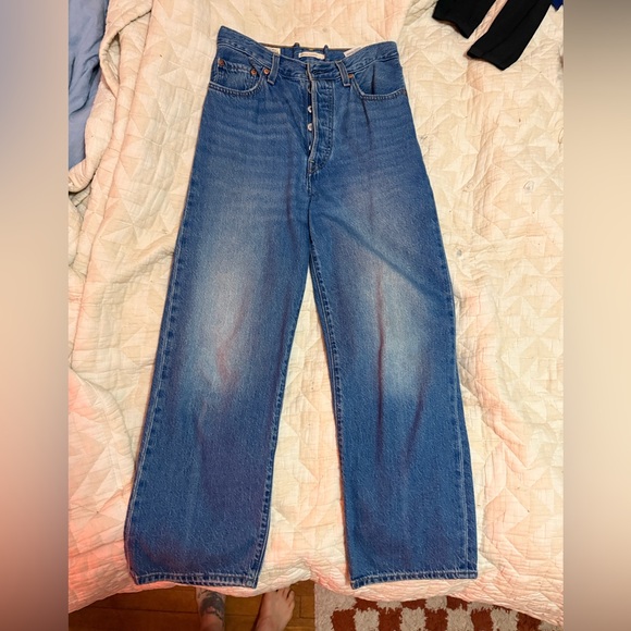 Levi's Denim - Levi’s Ribcage straight leg jeans
